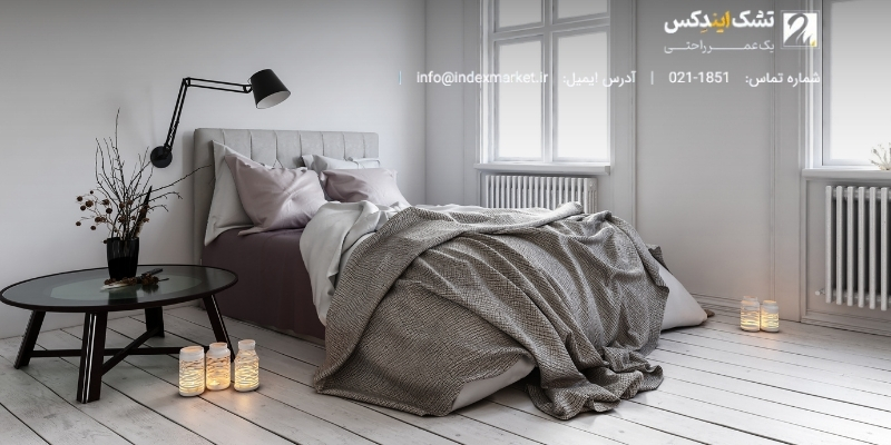 ارتفاع تخت دو نفره