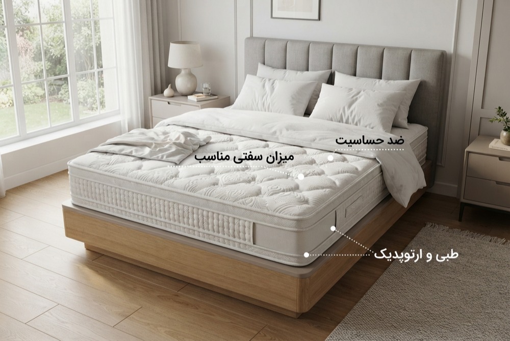 ویژگی های تشک دو نفره و تنوع آن در بازار